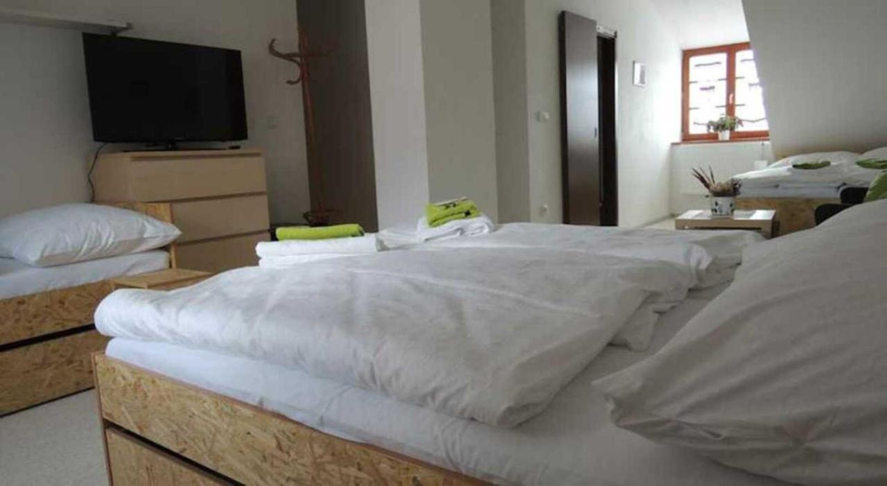 Hotel Hospodarsky Dvur Bohuslavice テルチ エクステリア 写真